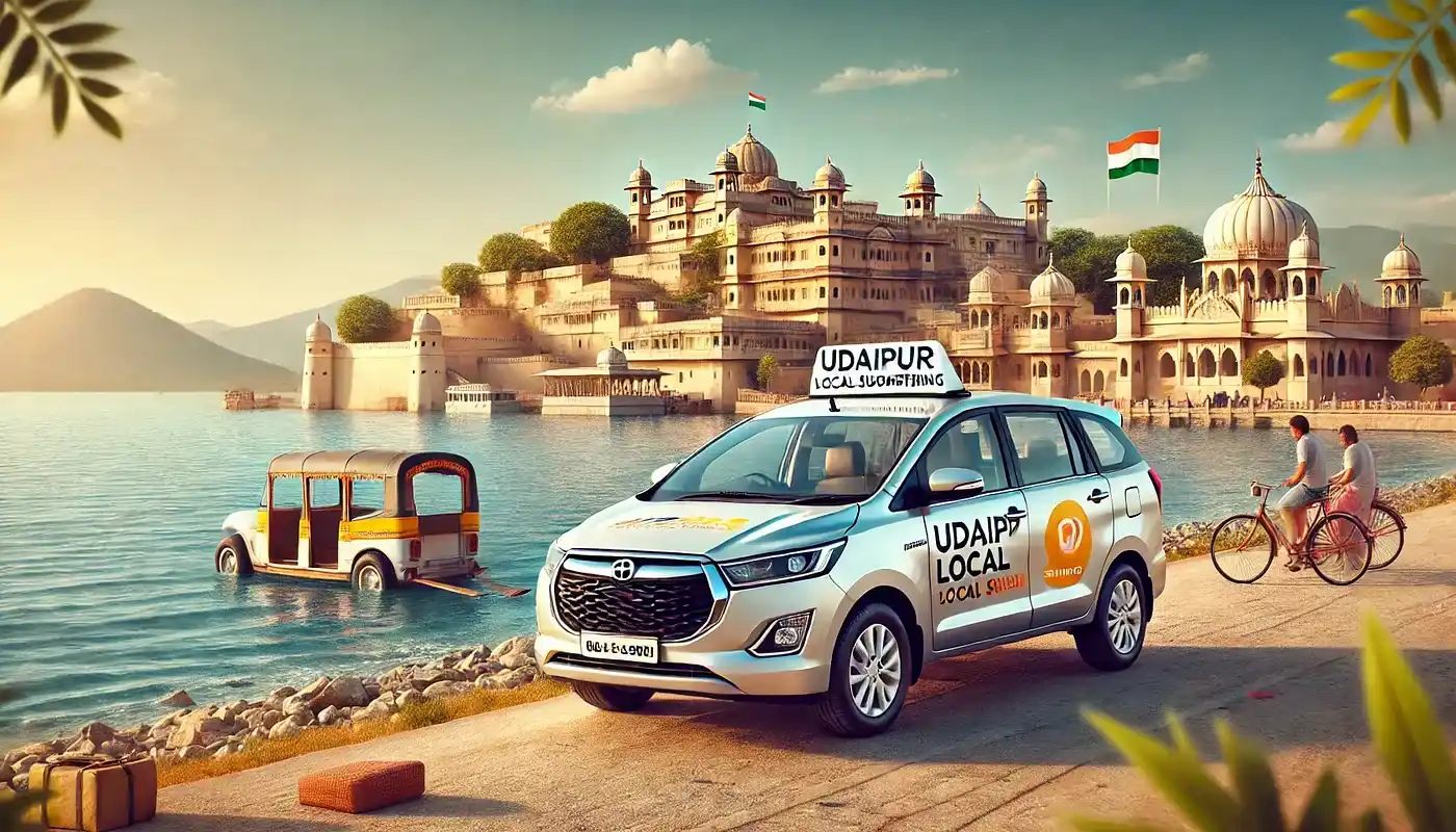 Udaipur Local Sightseeing Taxi: Explore the City of Lakes with Comfort and Convenience