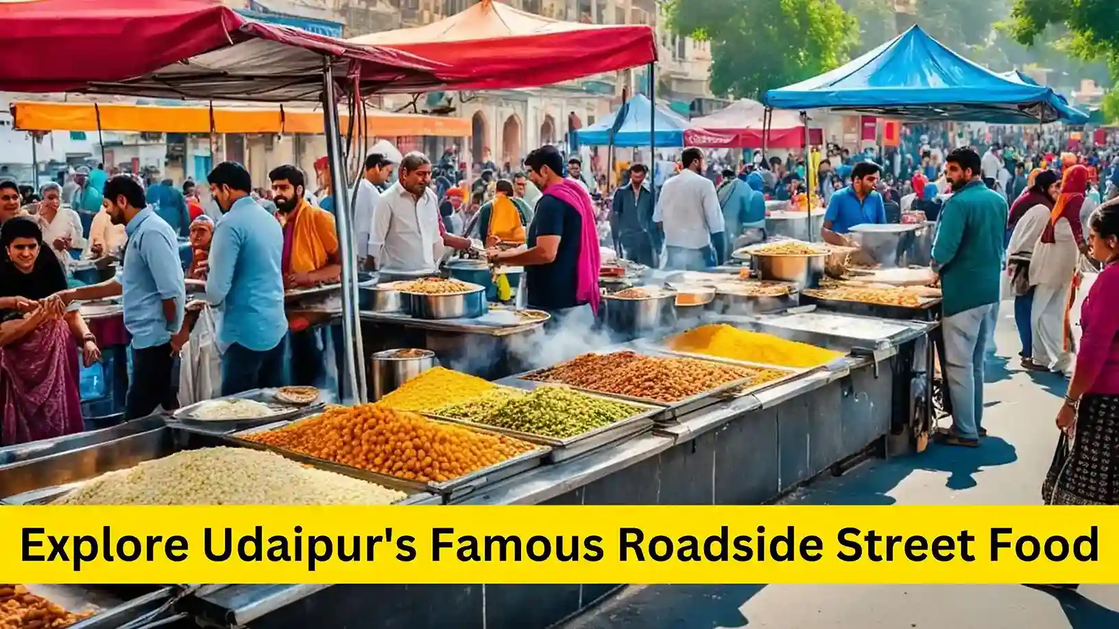 Explore Udaipur's Famous Roadside Street Food