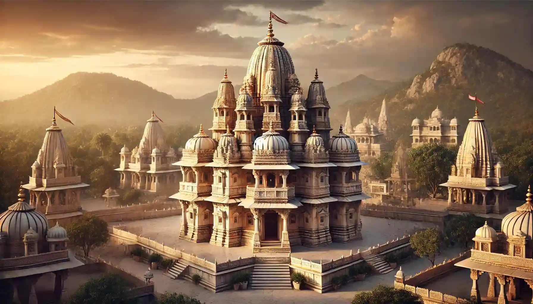 The Temple’s Unique Shiva Lingam: A Rare Four-Faced Deity