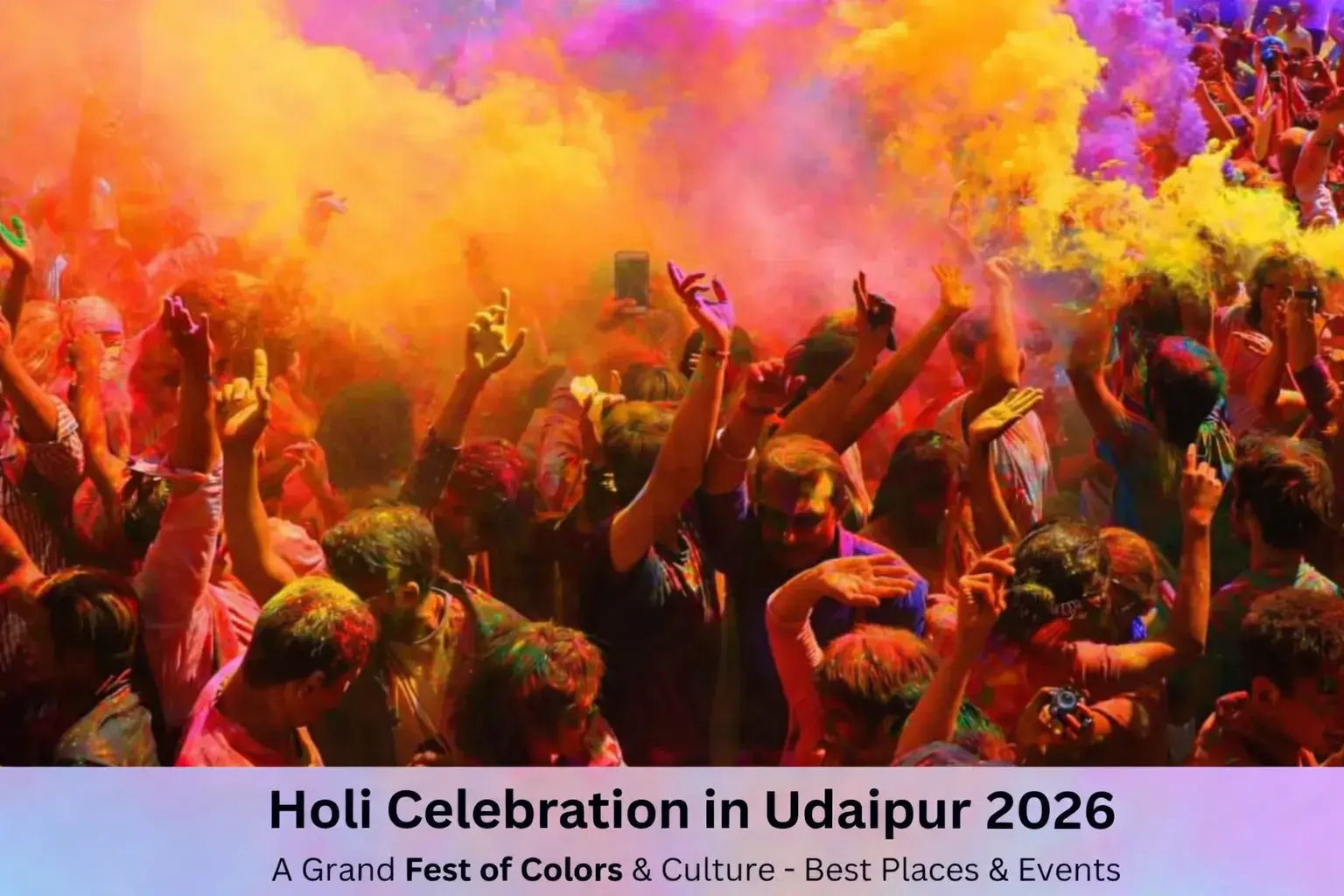 Holi Celebration in Udaipur