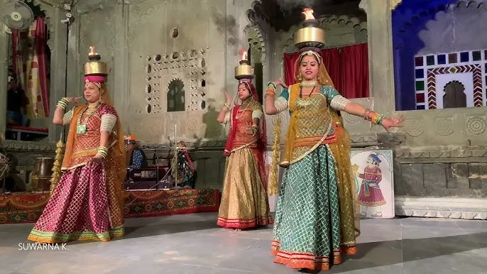 Dharohar Folk Dance at Bagore ki Haveli Udaipur Dharohar Folk Dance at Bagore ki Haveli Udaipur