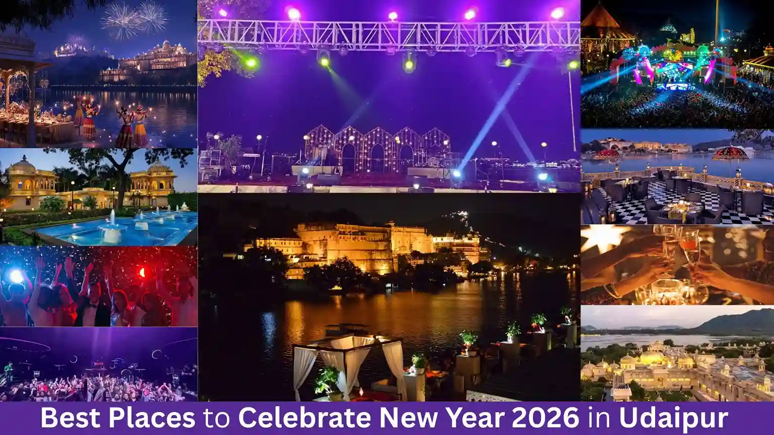 Best Places to Celebrate New Year 2026 in Udaipur