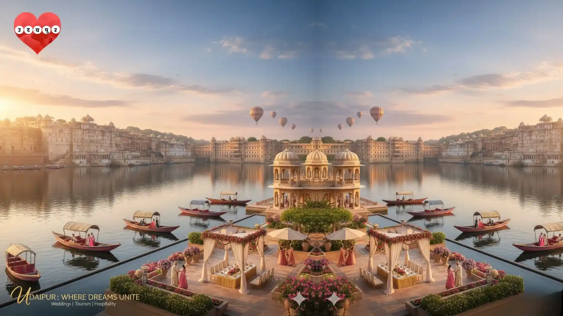 🎉 Udaipur Becomes Global Trending Destination for Tourism & Weddings in 2025-26 🇮🇳✨