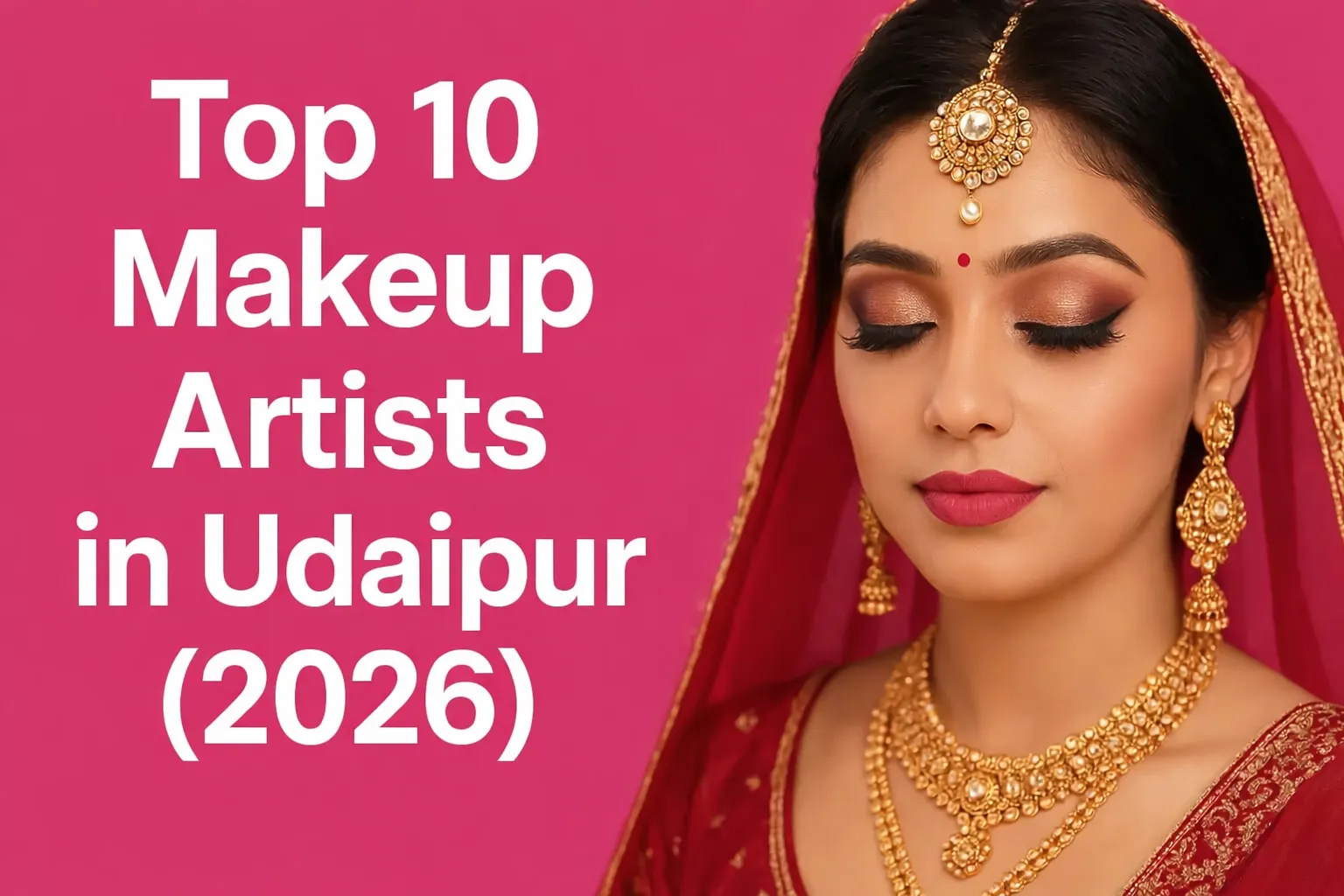 Top 10 Makeup Artists in Udaipur (2026) | Bridal Experts