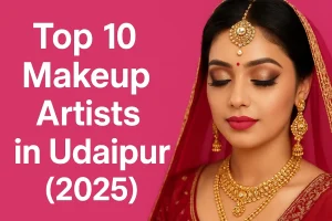 Top 10 Makeup Artists in Udaipur (2025) – Bridal, Party & HD Makeup Experts
